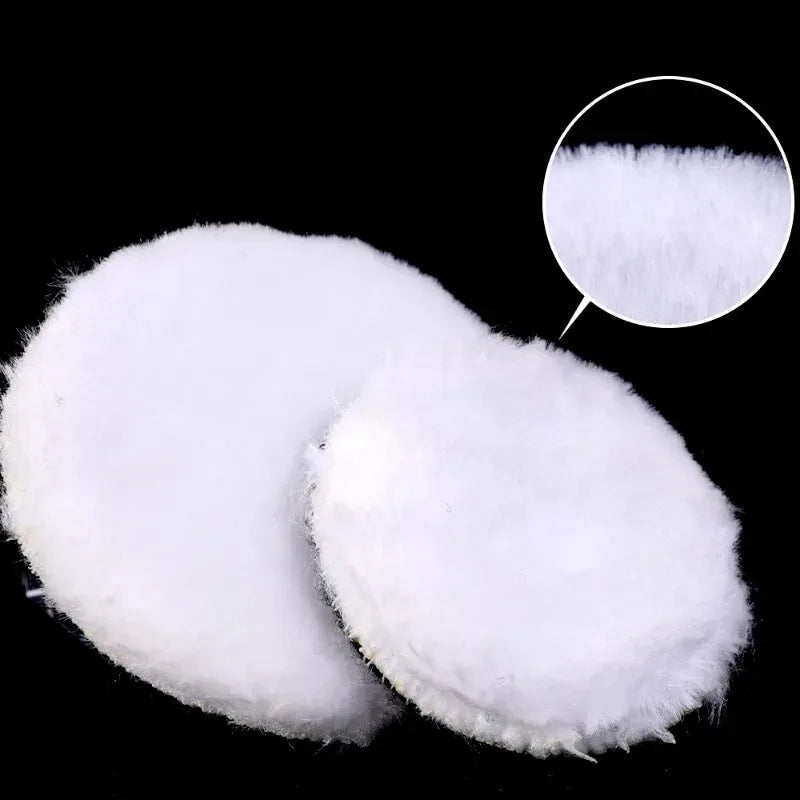 5pcs 3/4/5/6/7 Inch Polishing Kit Polishing Pad Car Waxing Sponge Disk Wool Wheel Auto Paint Care Polisher Pads for Car Polisher
