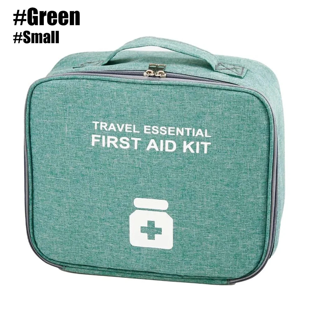 Family First Aid Kit Portable Outdoor Travel Storage Bag Household Large Capacity Layered Medicine Storage Bag
