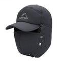 2024 Winter Warm Thickened Artificial Fur Baseball Hat Men's and Women's Skiing Soft Extreme Cold Hat Fishing Hat Outdoor