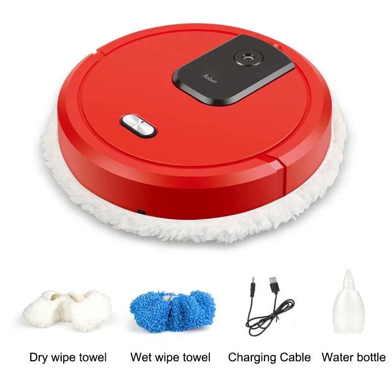 NEW USB Sweeping Robot Vacuum Cleaner Mopping 3 In 1 Smart Wireless Dragging Cleaning Sweep Floor For Home Office Clean