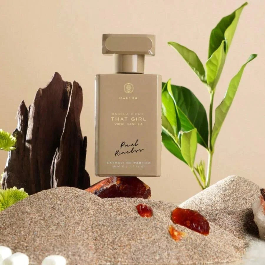 Oakcha That Girl Viral Vanilla Extrait De Parfum 50ml 1.7Fl.Oz Unisex Perfume Gourmand Vanilla Scent