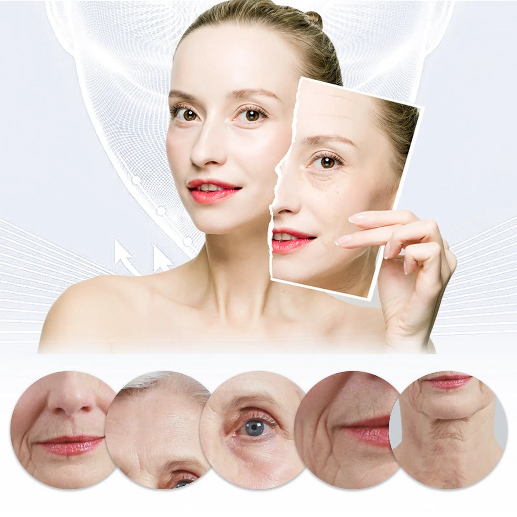 Collagen Hyaluronic Acid Eye Patch Anti Aging and Wrinkle Female Collagen Pad Under Eye Mask 5 Pairs of Wrinkles Dark Circles