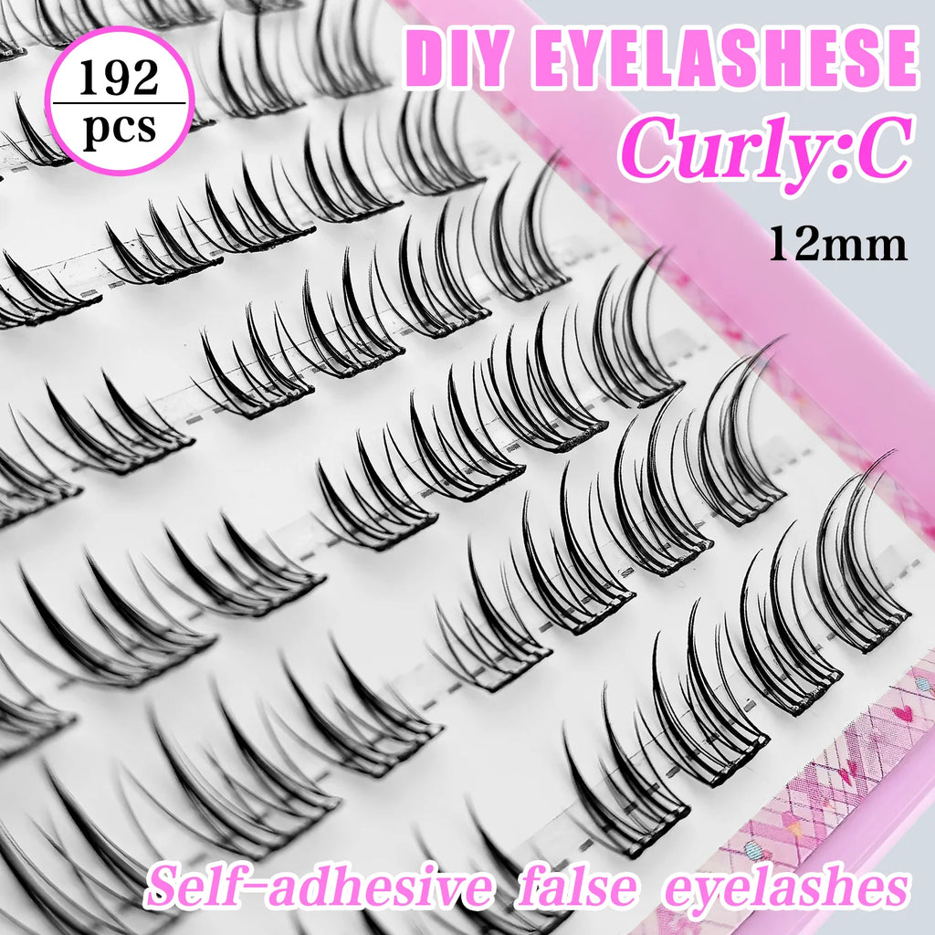 Fox Eye Glue-Free False Eyelashes Easy to Apply Beginner Friendly Natural Soft & Reusable for Daily Makeup