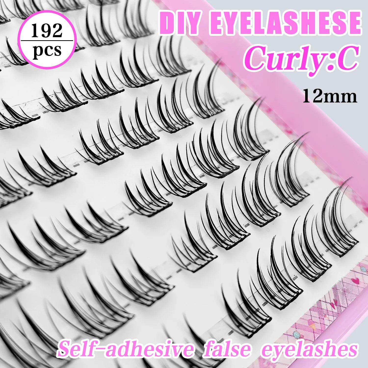 Fox Eye Glue-Free False Eyelashes Easy to Apply Beginner Friendly Natural Soft & Reusable for Daily Makeup