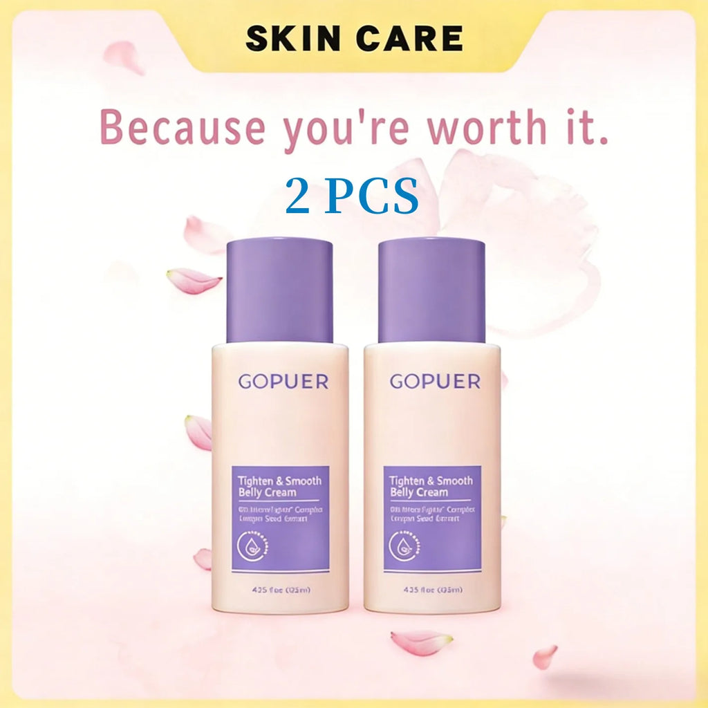 2 PCS/1 PCS GOPUER Tighten & Smooth Belly Cream - Clinically Tested Skin Care
