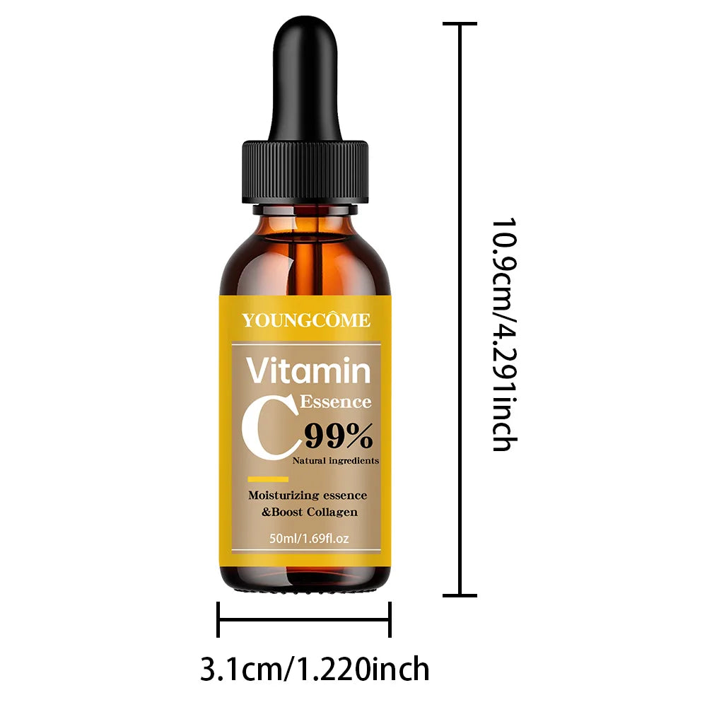VitaminC Face Whitening Serum Spot Serum Anti Aging Whitening Brightening Dark Spots Freckle Remove Healsdryskin Hyaluronic Acid