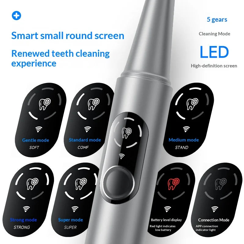 HOMEFISH Home Dental Cleaning Device Professional Tool for Removing Tartar Plaque And Calculus with Visual Technology