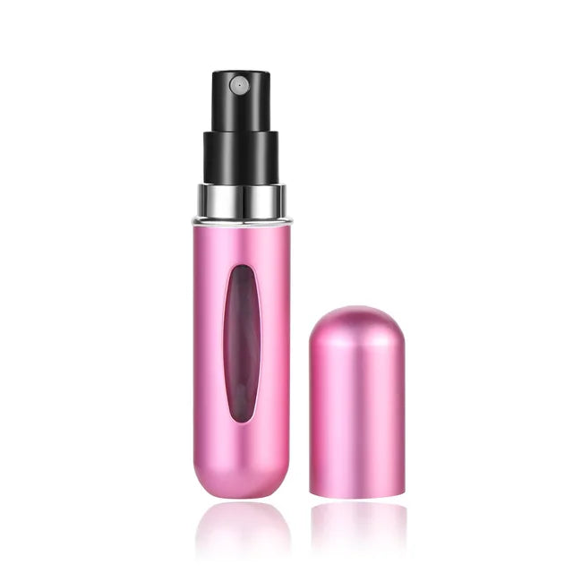 5ml /10ml Mini Portable Bottom-Filling Pump Perfume Bottle Sample Perfume Refillable Spray Bottle Empty Cosmetic Containers Set