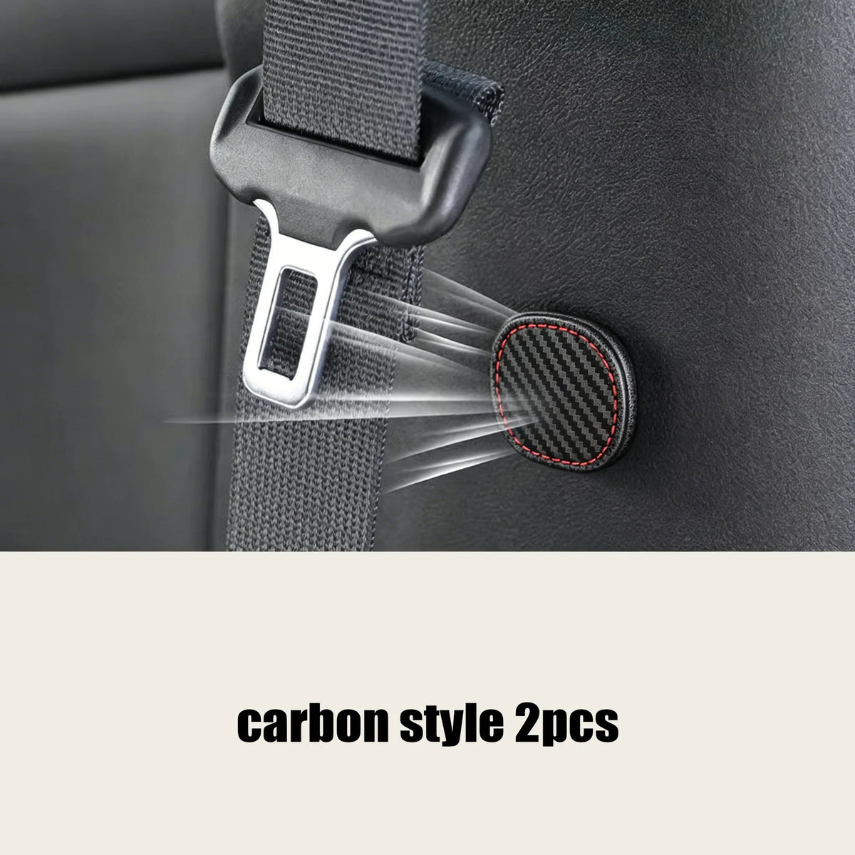 Suede Magnetic Suction Car Seat Belt Fixing Clips Auto Belt Holder Stabilizer Fastener Adjustable Clip Seatbelt Stopper