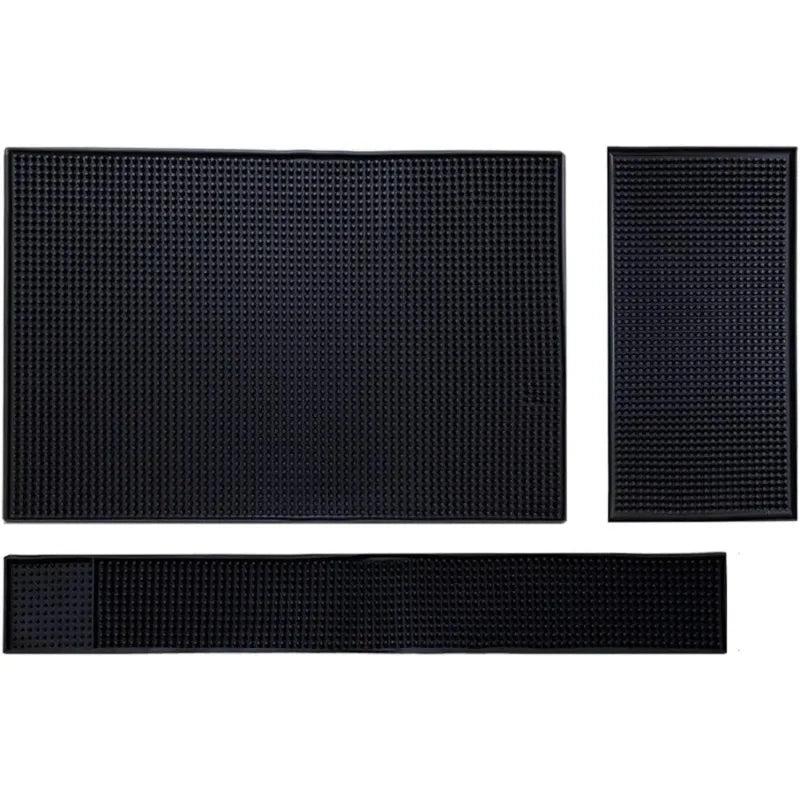 Bar Mat Rubber Dish Drying Mat Countertop Non Slip Mats Heat Resistant Cup Mat Bartending Cafe Mats Home Kitchen Accessories