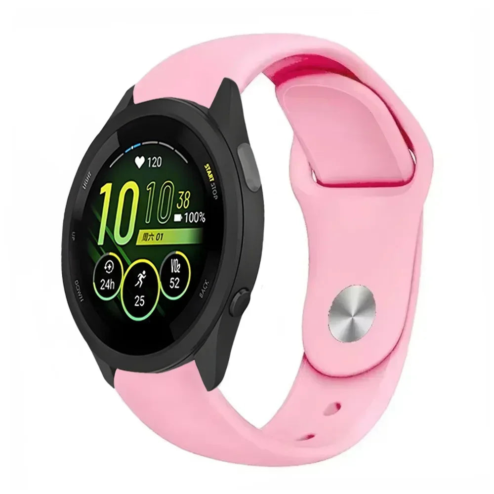 18mm 20mm 22mm Silicone Strap for Gramin Venu 3 3S 2 Active 5 Vivoactive 5 Bracelet Garmin Forerunner 165 55 965 265 265S Correa