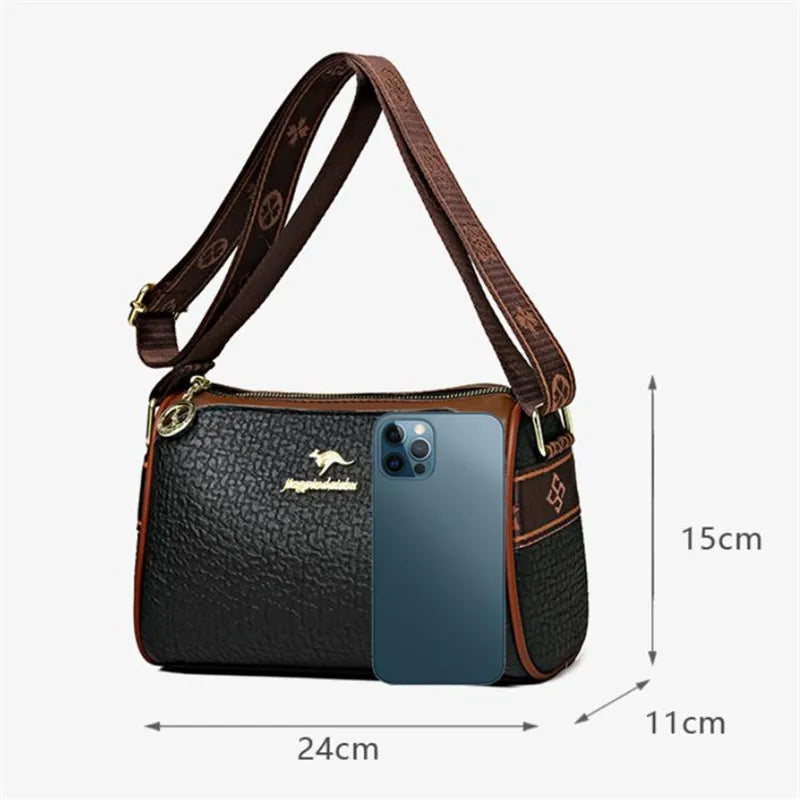 Women's Soft Leather Pillow Bag, Stylish Versatile Large Capacity Handbag Shoulder Crossbody Bag for Women Daily, Work, Outings