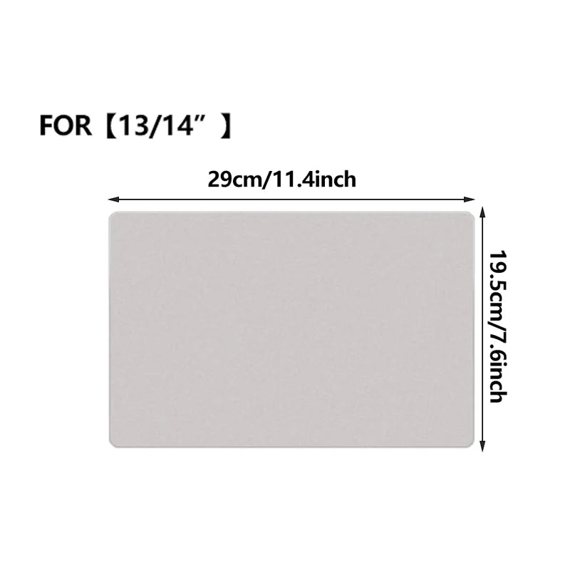 Microfiber Dustproof Laptop Screen Cleaning Cloth for MacBook Pro 13/15/16 Protective Notebook Palm Keyboard Blanket Cover