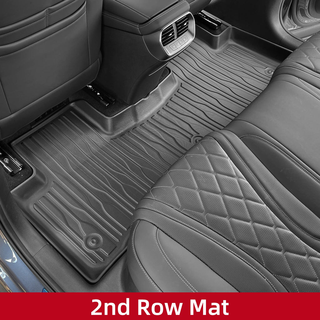 LUCKEASY Right Drive for BYD Sealion 7 EV Model 2024 2025 Car Floor Mats Cargo Liner Pad Waterproof All- Weather Accessories