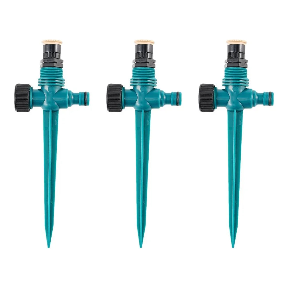 Upgrade Garden Sprinkler 360° Rotation Irrigation Watering System Agriculture Ground Automatic Tube Adjustable Plug Buried Atomi