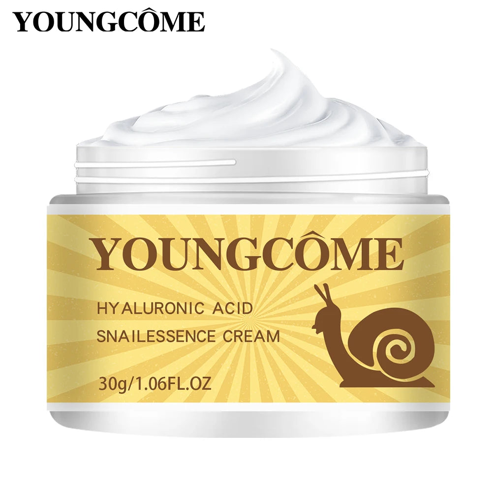 Snail Hyaluronic Acid  Essence Cream Deeply Nourishes Skin Improve Roughness Tighten Skin Repair Damaged Skin Smooth wrinkles