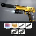 Desert Eagle Airsoft Toy Gun Shell Ejection Soft Foam Bullet Outdoor Shooting Prop Weapon for CS Halloween Cosplay Gift