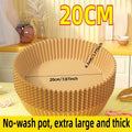 Non-stick Air Fryer Paper Liner-for Baking Microwave-Air Fryer Accessories Aerogrill Parchment for Home and Kitchen Baking Tools