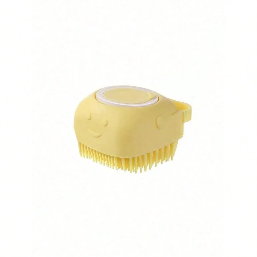 Pet Shampoo Brush,Dog/Cat Bath Brush, Silicone Pet Brush With Shampoo Dispenser,Pet Grooming,Silicone Massage Rubber Bath Comb With Shampoo Dispenser,Dog Brush, Cat Brush,Cat Bath, Dog Bath,Dog/Puppy Massage Brush,Pet Silicon