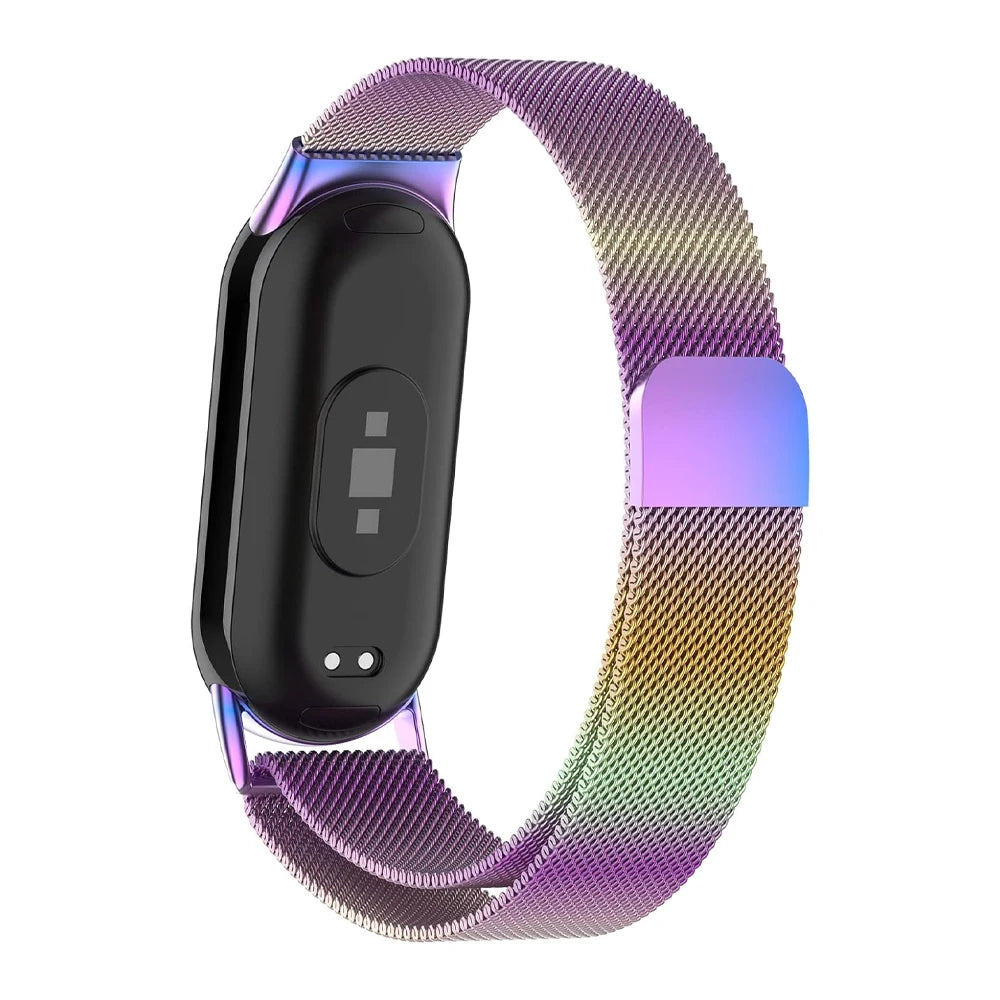 Stainless Steel for mi band 8 9 10 strap miband8 miband accessories magnetic belt correa bracelet for Xiaomi mi band 9 watchband