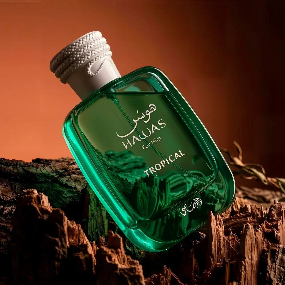 Hawas Tropical Eau De Parfum Spray for Men, 100ml