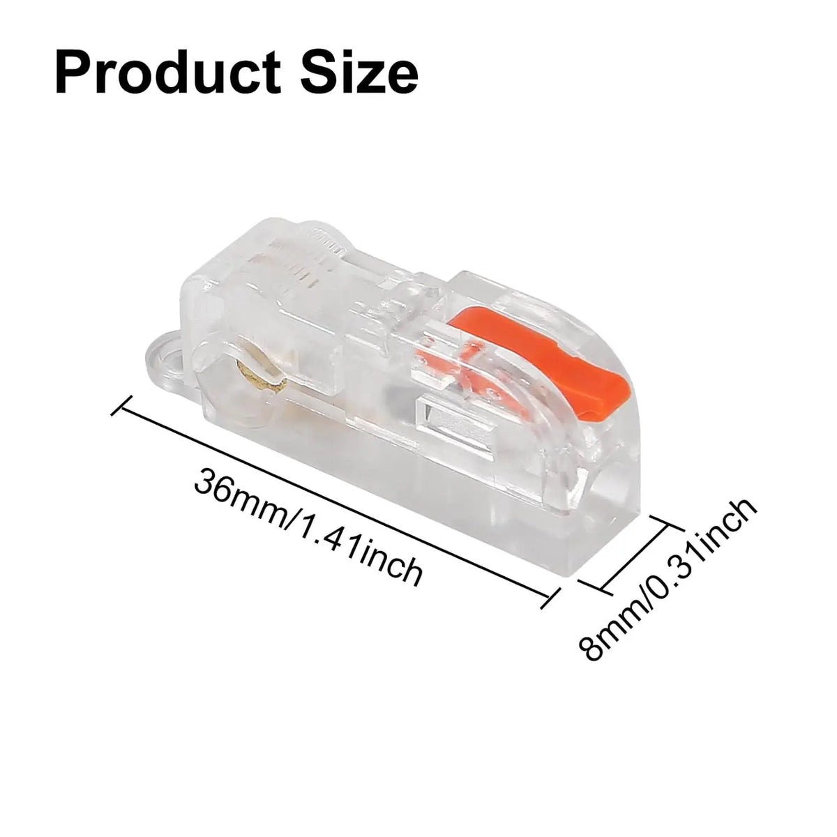 20-Piece T-Type Lever Wire Connector Set