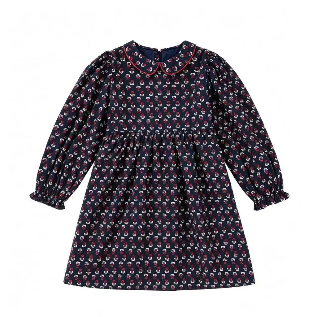 AP AW26 Madeline Collection Girls Floral Dress Boys O-neck Sweater Brothers Sisters Family Matching Clothing