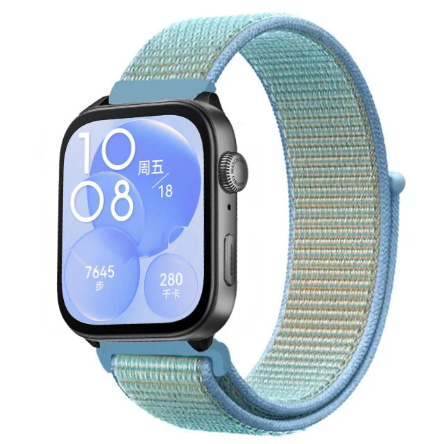 Nylon Loop Strap For Huawei Watch Fit 5/4/3 Sport Breathable Replacement Bracelet Wristband Huawei Watch Fit 4 5 Pro Accessories