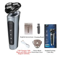 Electric Waterproof Shaver   Wet Dry Shaving With USB Charging Cable   Suitable For Business Trip Home Daily Use