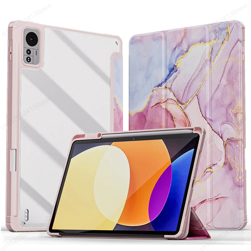 For Xiaomi RedMi Pad SE 8.7" 11" Case RedMi Pad 10.61" Pencil Holder Cover MiPad 7 6 5 Pro 11 inch Tablet Auto Sleep Funda Cover