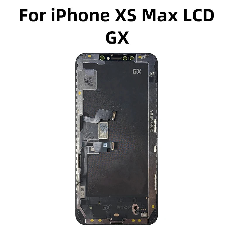 GX OLED For iPhone X XS XR XS Max LCD 11ProMax 13 ProMax 14ProMax 3D Touch Screen Digitizer 12 Mini 12 Pro Max Replacement Parts