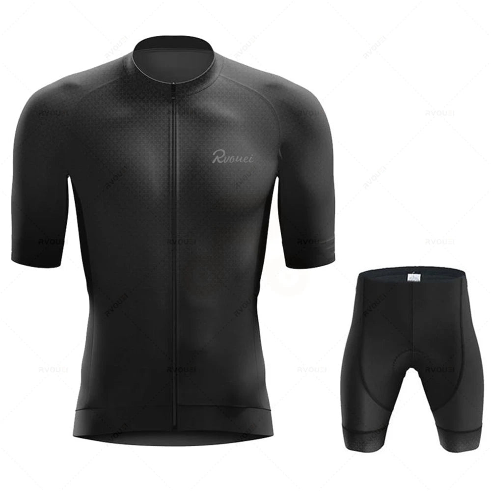 Cycling Jersey 2026 Pro Team Rvouei Men Bicicleta Set Racing Bicycle Clothing Suit Breathable Mountain Bike Clothes Sportwears