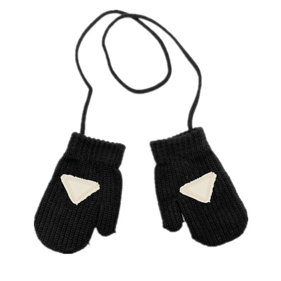 Winter Cotton Knitted Beanies Leather Heart Outdoor Hat Children Hats Personality Table hats girl hat boy hat
