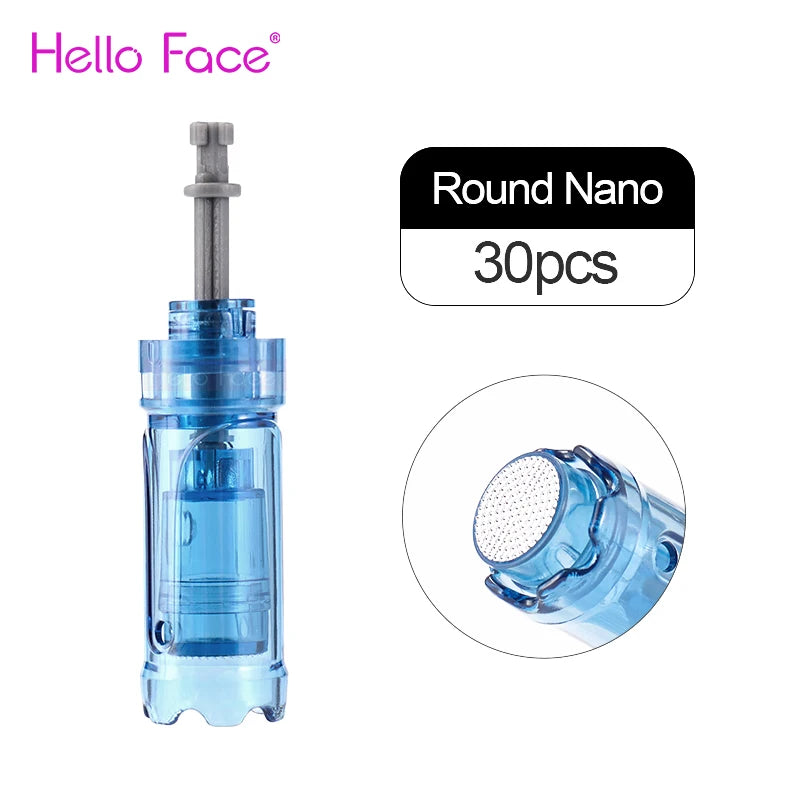 Dr. pen M8S Needle A8S Tips  A9 Pin A11 MTS Microneedle  Anti- back flow Design Bayonet Cartridge Needle length 0.25 MM