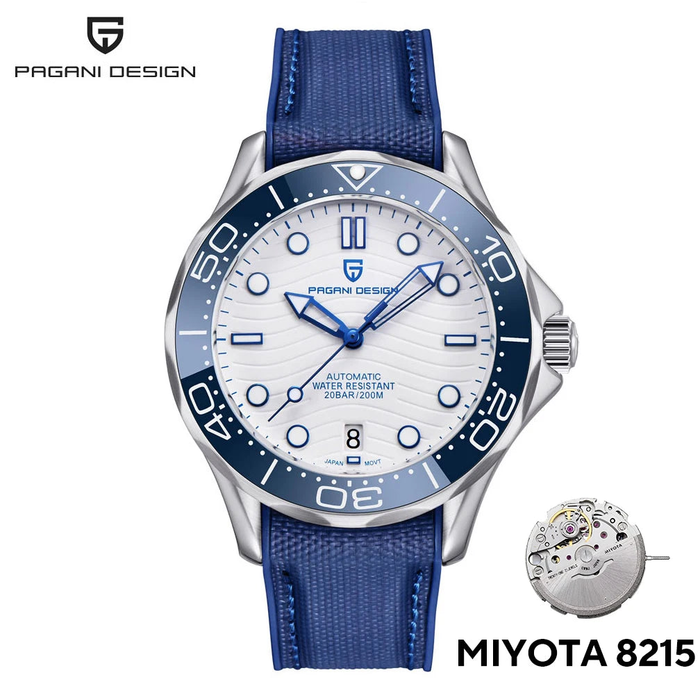 2025 New PAGANI DESIGN PD1685 Men's Watches Mechanical Wristwatch For Men Automatic Watch Men Japan NH35A 20Bar Waterproof Clock