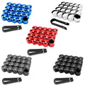 17/21/19mm 20PCS Car Wheel Nut Caps Protection Covers Caps Anti-Rust Auto Hub Screw Cover Car Tyre Nut Bolt Exterior Decoration