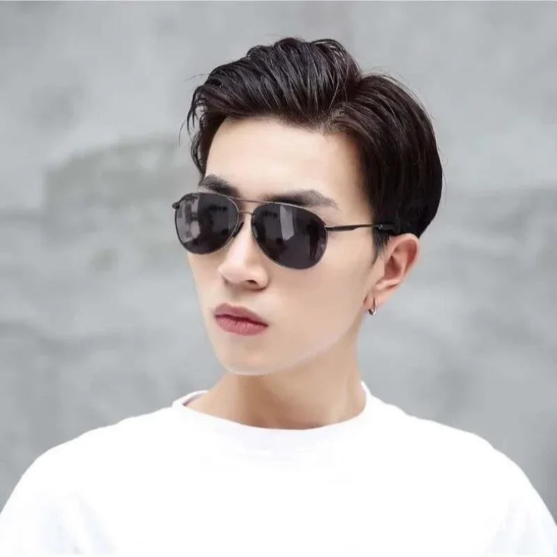 New Brand Men's Vintage Sports Sunglasses UV400 Eyewear Male Outdoor Anti Glare Sun Glasses For Women Driving Goggles