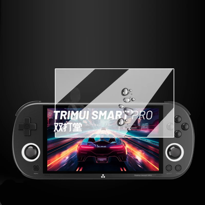 Hard Tempered Glass Protective Film Screen Protector Cover For ANBERNIC RG557 Retro Handheld Game Console Protection Accessories