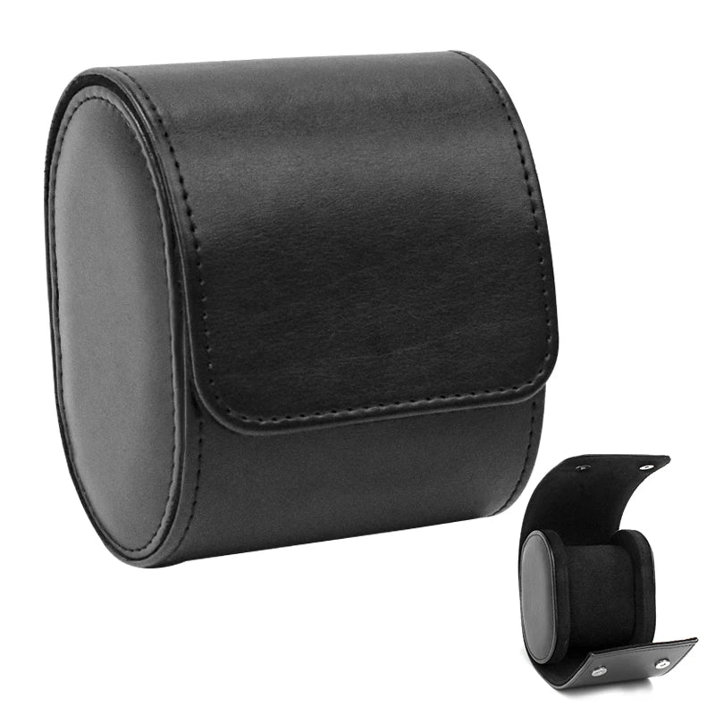 Embers Leather Watch Roll 1 2 3 slots Luxury Genuine Watch Storage Box Travel Bag Watch Case Gift Box Watch Pouch\]p;