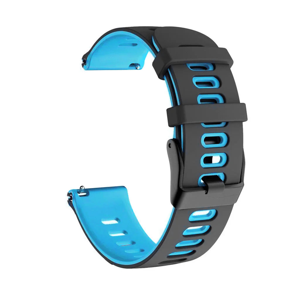 Silicone Watch Band For Xiaomi Huami Amazfit GTR 47mm/2/2e/Stratos 3 Strap 22mm Bracelet For Amazfit GTR 4 3pro Watchband Correa
