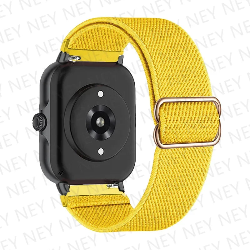 Shiny Elastic strap For Amazfit gts 4-3-2-2e-mini/bip-U-S-lite/Stratos 2 20mm/22mm band Bohemian Pride bracelet gtr-4-3-3pro-2e