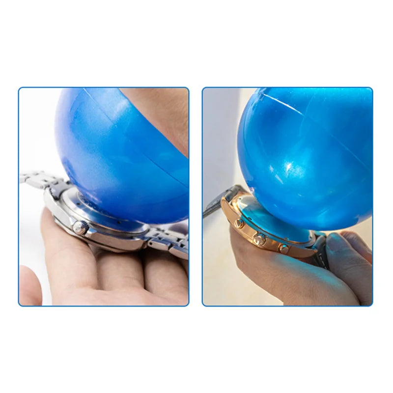 Watch Case Back Opener Ball Screwing Type Watch Rubber Friction Sticky Inflatab Ball For Watchmaker Watch Repair tools Kits