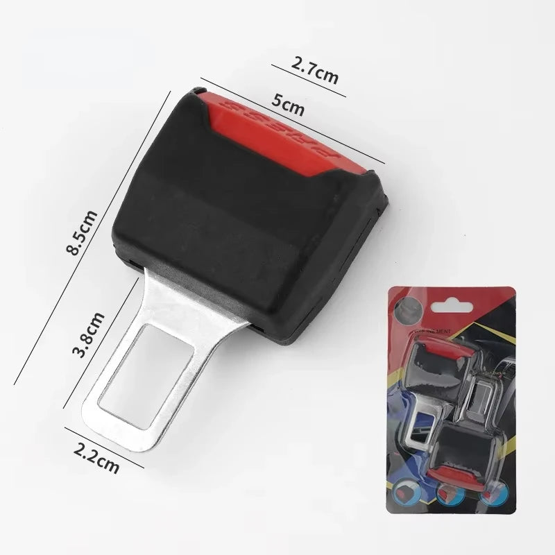 1/2PCS Car Seat Belt Clip Extension Plug Safety Seat Lock Buckle Seatbelt Clip Extender Converter Baby Car Seat Accessories