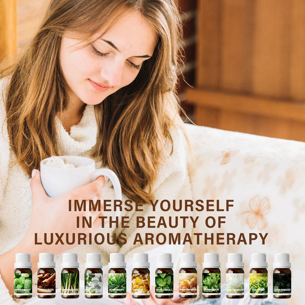 10ml White Musk Oil Rosemary Oil Natural Plant Fresh Aromatherapy for Massage Gifts