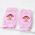 Anti-Fall Learning to Walk Gear for Infants & Toddlers Baby Knee Pads 1 Pair - Thin Summer Crawling Protection,
