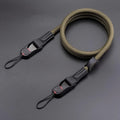 Quick Release Round Rope Camera Strap Fast Detachable Shoulder Strap DSLR Mirrorless Camera Adjustable Camera Neck Strap