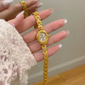 Women Watches Top Brand Luxury Wristwatches Ladies Fashion Gold Bracelet Watch Female Elegant Clock Women Montre Femme