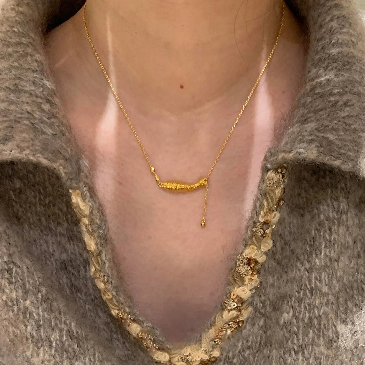 S925 Sterling Silver Necklaces For Women Simple Chain Fashion Minimalist Pendant Necklaces Adjustbale Necklace Birthday Gift