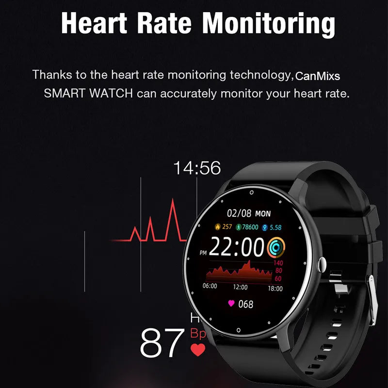 NEW Fashion Men Smart Watch Wireless Call Digital Fitness Tracker IP68 Waterproof Sport Smartwatch for Women Android Phones 2026