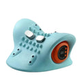 Electric Neck Cervical Traction Massager Vibration Kneading Massage Pillow Ergonomic Head Pillow Home Relax Tool